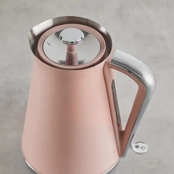 Dunelm Contemporary 1.7L 3kW Blush Pink Jug Kettle 5 Dunelm Contemporary 1.7L 3kW Blush Pink Jug Kettle - Image 3