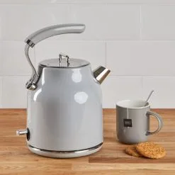 Dunelm Retro 1.7L 3KW Grey Kettle 9 Dunelm Retro 1.7L 3KW Grey Kettle -Deals Kettles Store 1000155925 alt02