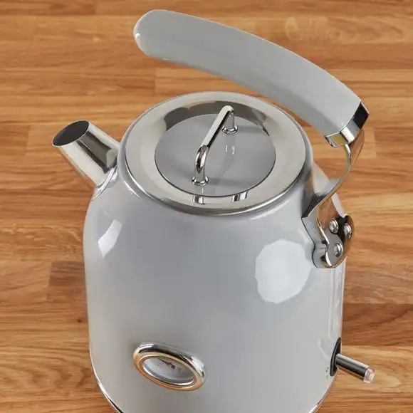 Dunelm Retro 1.7L 3KW Grey Kettle 6 Dunelm Retro 1.7L 3KW Grey Kettle - Image 4