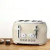 Dunelm Retro Cream 4 Slice Toaster 1 Dunelm Retro Cream 4 Slice Toaster -Deals Kettles Store 30421730