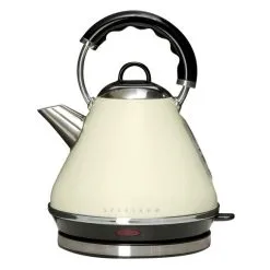 Dunelm Spectrum Cream Rapid Boil Pyramid Kettle