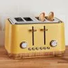 Dunelm Contemporary 4 Slice Ochre Yellow Toaster 2 Dunelm Contemporary 4 Slice Ochre Yellow Toaster -Deals Kettles Store 30662542