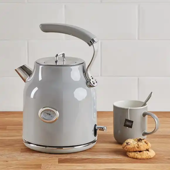 Dunelm Retro 1.7L 3KW Grey Kettle 3 Dunelm Retro 1.7L 3KW Grey Kettle