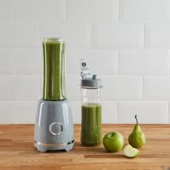 Deals Kettles Store 23 Dunelm 300W Grey Table Blend And Go Blender