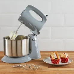 Deals Kettles Store 25 Dunelm 300W Grey Stand Mixer