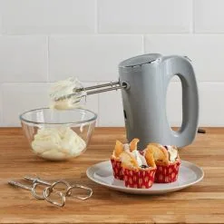 Deals Kettles Store 27 Dunelm 300W Grey Hand Mixer