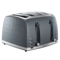 Russell Hobbs Honeycomb 4 Slice Toaster Grey 11 Russell Hobbs Honeycomb 4 Slice Toaster Grey -Deals Kettles Store 30713880 alt03