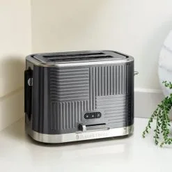 Russell Hobbs Geo Steel 2 Slice Toaster