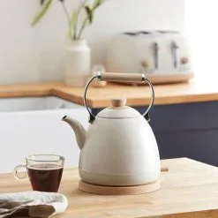 Deals Kettles Store 35 Churchgate Chilcote Country Cream Kettle 1.7L