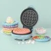G&P Sorbet Blue Mini Waffle Maker 2 G&P Sorbet Blue Mini Waffle Maker -Deals Kettles Store 30782196