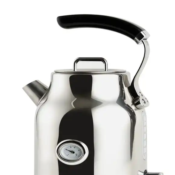 Dunelm Retro Stainless Steel Kettle 1.7L 4 Dunelm Retro Stainless Steel Kettle 1.7L - Image 2
