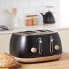 Dunelm Churchgate Matt Black 4 Slice Toaster 2 Dunelm Churchgate Matt Black 4 Slice Toaster -Deals Kettles Store 30794949
