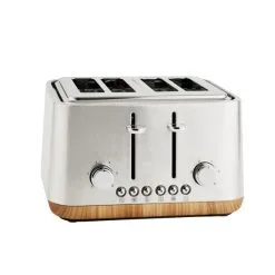 Dunelm Porary Brushed Stainless Steel 4 Slice Toaster 9 Dunelm Porary Brushed Stainless Steel 4 Slice Toaster -Deals Kettles Store 30794951 alt03