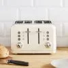 Dunelm Spectrum Cream 4 Slice Toaster 1 Dunelm Spectrum Cream 4 Slice Toaster -Deals Kettles Store 30794953