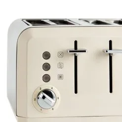Dunelm Spectrum Cream 4 Slice Toaster 8 Dunelm Spectrum Cream 4 Slice Toaster -Deals Kettles Store 30794953 alt02