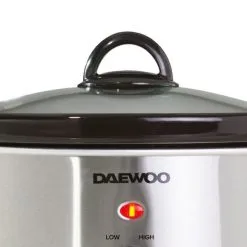 Daewoo 3.5L Stainless Steel Slow Cooker 10 Daewoo 3.5L Stainless Steel Slow Cooker -Deals Kettles Store 30814487 alt03