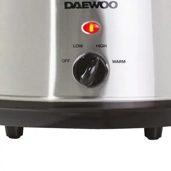 Daewoo 3.5L Stainless Steel Slow Cooker 6 Daewoo 3.5L Stainless Steel Slow Cooker - Image 5